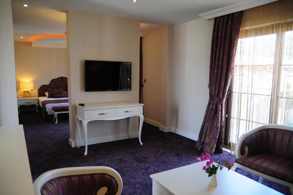 Han Deluxe Hotel Öludeniz Rum bild